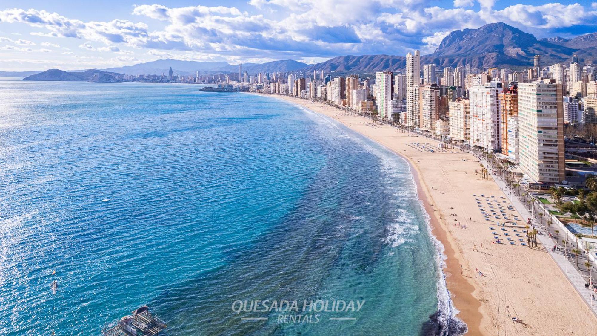 100Mts To Beach, Luxury Apartment Benidorm Encanto Экстерьер фото