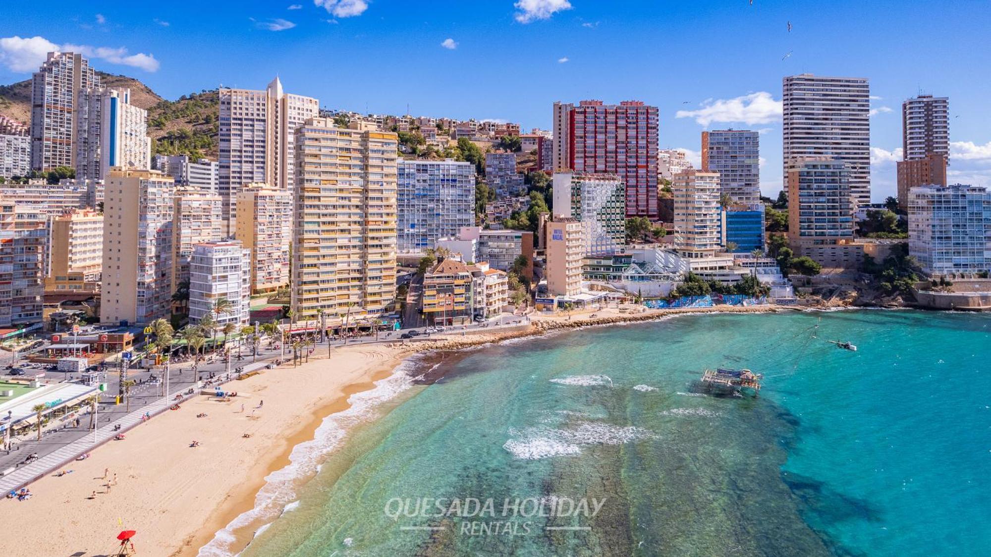 100Mts To Beach, Luxury Apartment Benidorm Encanto Экстерьер фото
