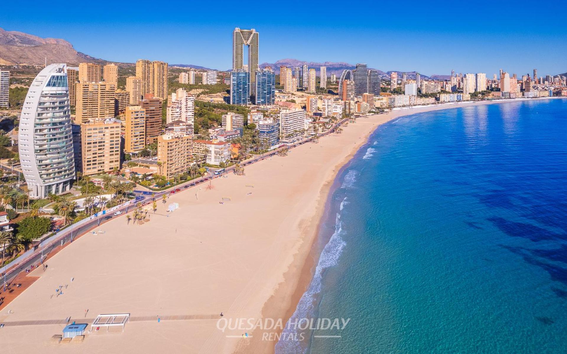 100Mts To Beach, Luxury Apartment Benidorm Encanto Экстерьер фото