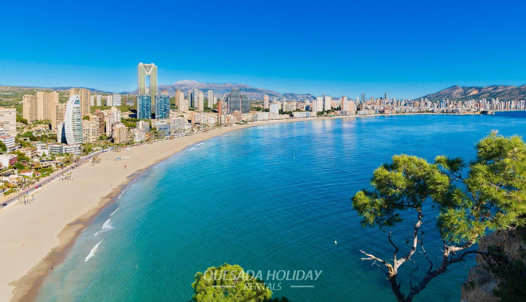 100Mts To Beach, Luxury Apartment Benidorm Encanto Экстерьер фото