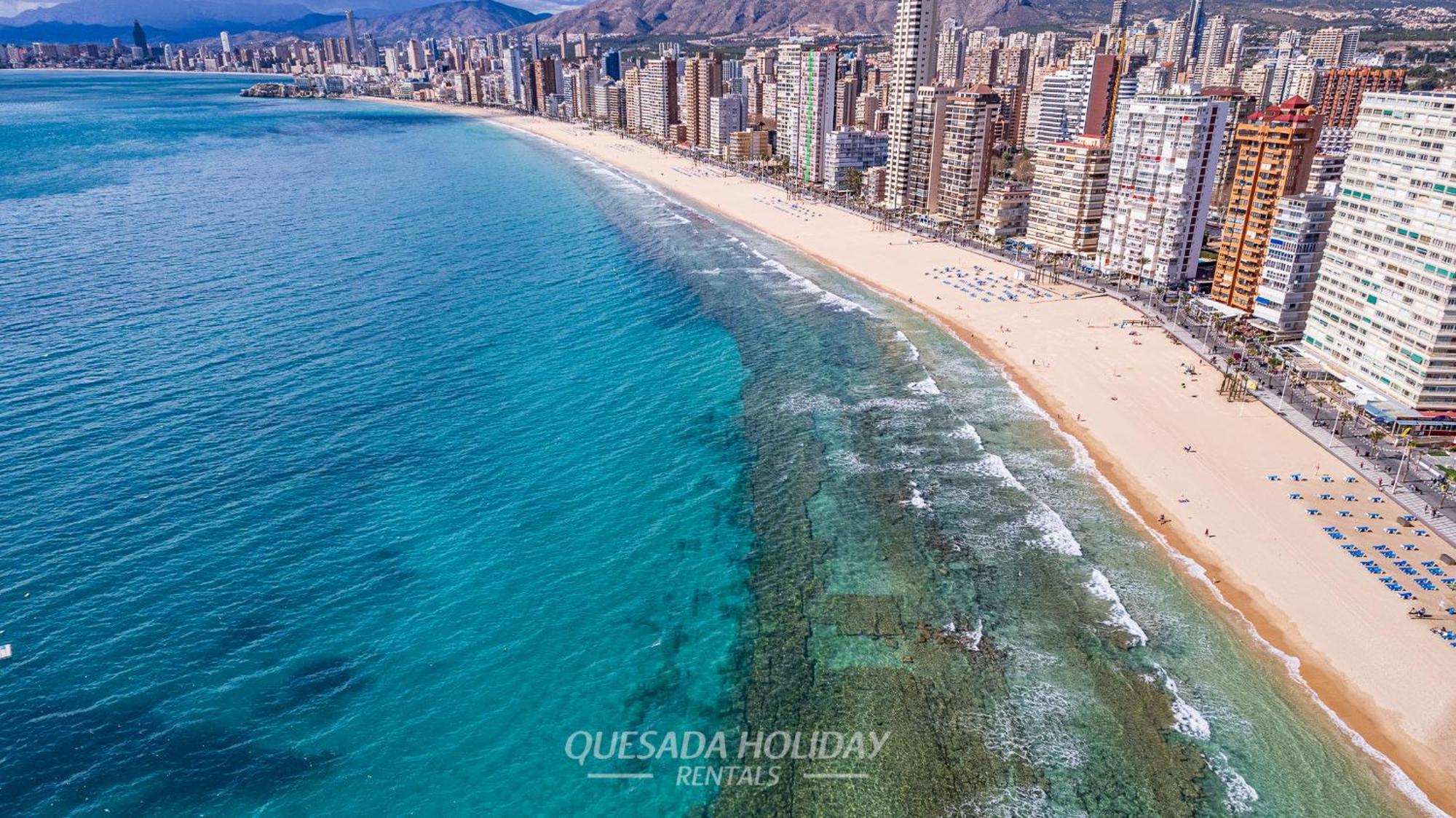100Mts To Beach, Luxury Apartment Benidorm Encanto Экстерьер фото
