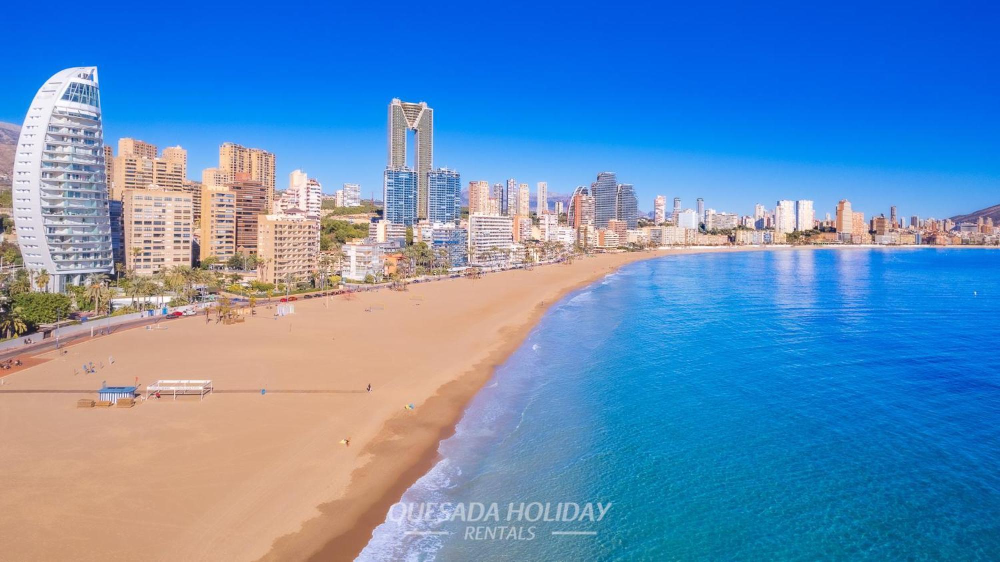 100Mts To Beach, Luxury Apartment Benidorm Encanto Экстерьер фото