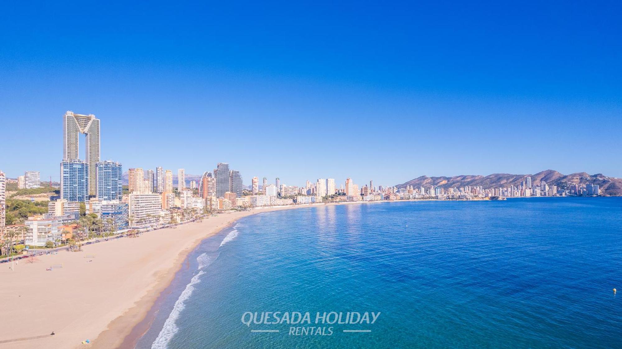 100Mts To Beach, Luxury Apartment Benidorm Encanto Экстерьер фото