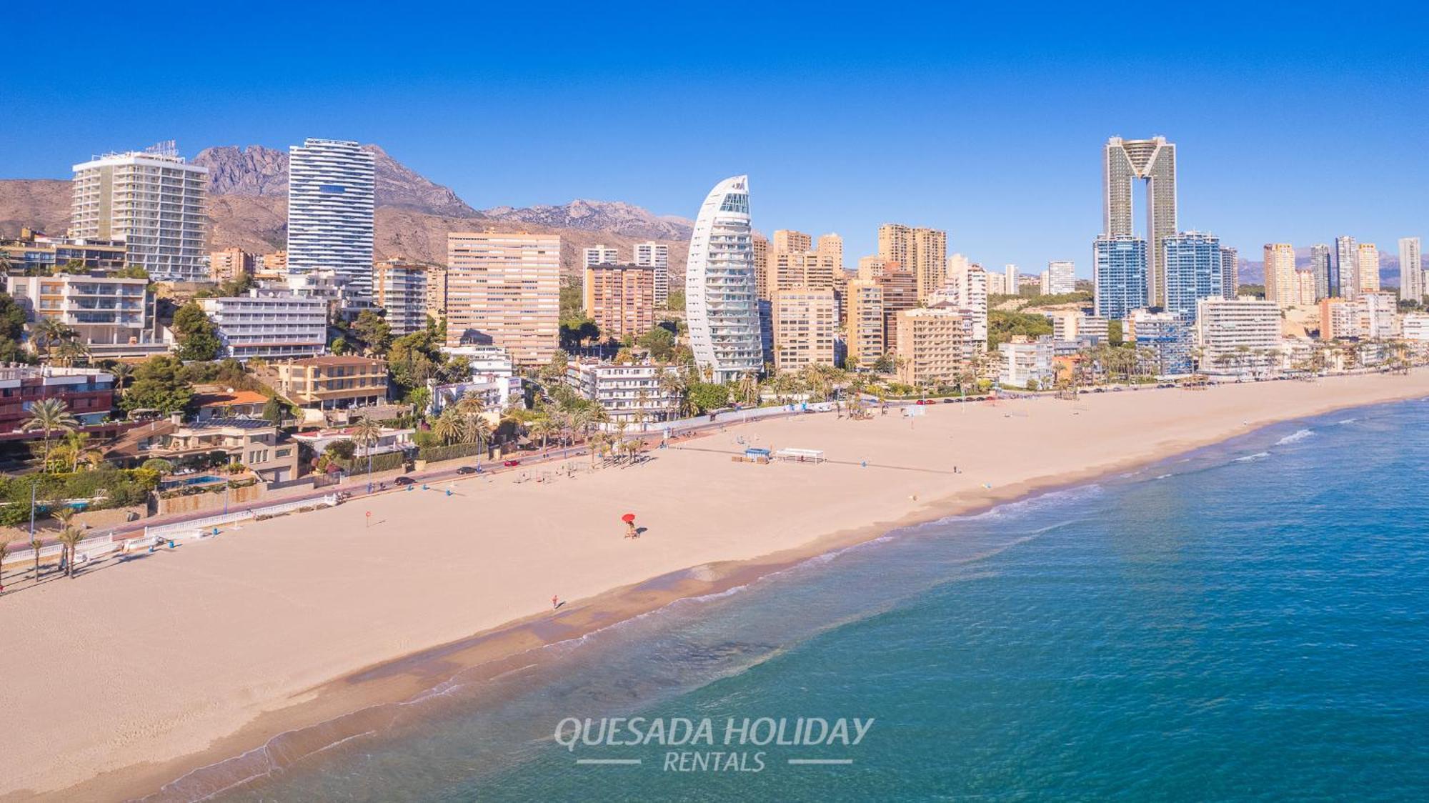 100Mts To Beach, Luxury Apartment Benidorm Encanto Экстерьер фото