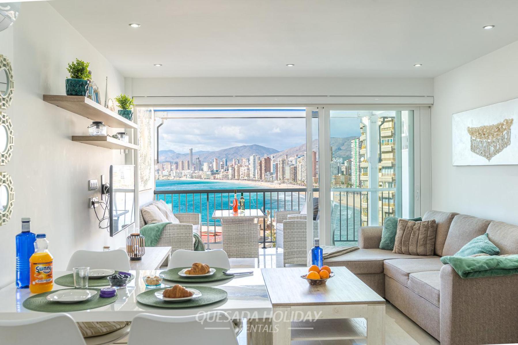 100Mts To Beach, Luxury Apartment Benidorm Encanto Экстерьер фото