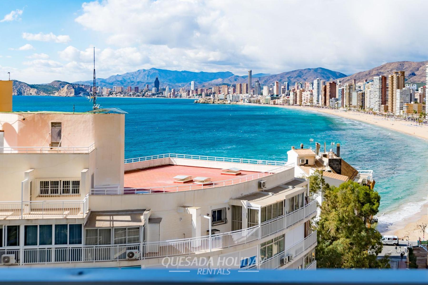 100Mts To Beach, Luxury Apartment Benidorm Encanto Экстерьер фото